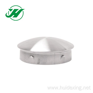 stainless steel round pipe end cap